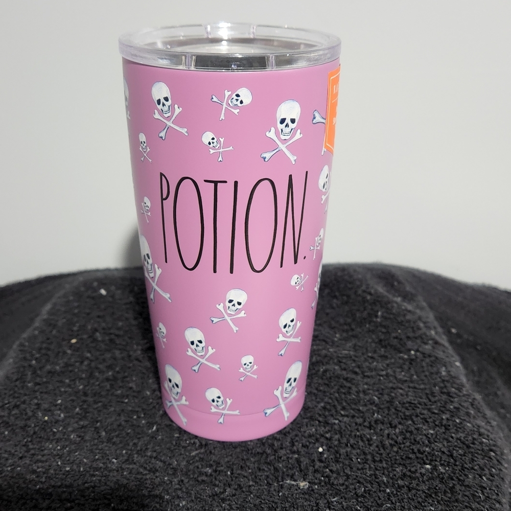 New Rae Dunn Halloween POTION Insulated Tumbler Stainless Steel 17oz